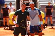 Carlos Alcaraz and Rafael Nadal